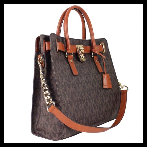 Michael Kors Hamilton Large North South Logo Tote - Picture 4 of 12